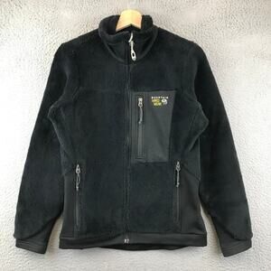 Mountain Hardwear Women's S Monkey Fleece Black POLARTEC Thermal